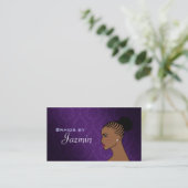 Cartes de visite de tresses (Debout devant)