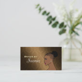 Cartes de visite de tresses (Debout devant)