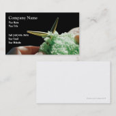 Cartes de visite de tricot (Devant / Derrière)