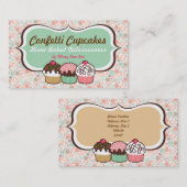 Cartes de visite de trio de petits gâteaux de (Devant / Derrière)