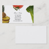 Cartes de visite de trio de produit (Devant / Derrière)