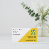 Cartes de visite de tuteur de professeur (Debout devant)