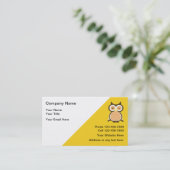 Cartes de visite de tuteur de professeur (Debout devant)