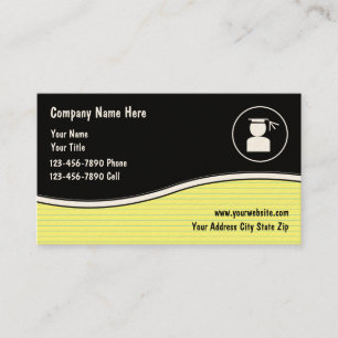 Cartes de visite de tutorat