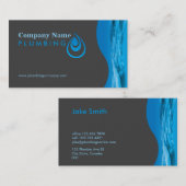 cartes de visite de tuyauterie (Devant / Derrière)