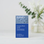 Cartes de visite de tuyauterie (Debout devant)