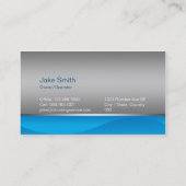 Cartes de visite de tuyauterie (Dos)