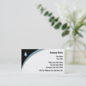 Cartes de visite de tuyauterie (Debout devant)