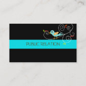 Cartes de visite de Twitter/Facebook (Dos)