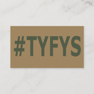 Cartes de visite de #TYFYS