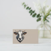 Cartes de visite de vache (Debout devant)