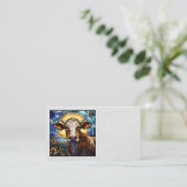 Cartes de visite de vache (Debout devant)