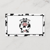 Cartes de visite de vache (Dos)