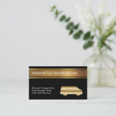 Cartes de visite de véhicule blindé (Debout devant)