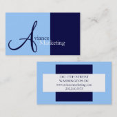 Cartes de visite de vente (Devant / Derrière)