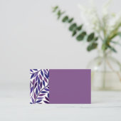 Cartes de visite de vigne pourpre (Debout devant)