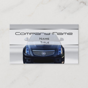 Cartes de visite de voiture de Cadillac