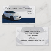 Cartes de visite de voiture d'importation (Devant / Derrière)