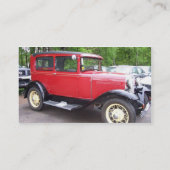 Cartes de visite de voitures anciennes (Dos)