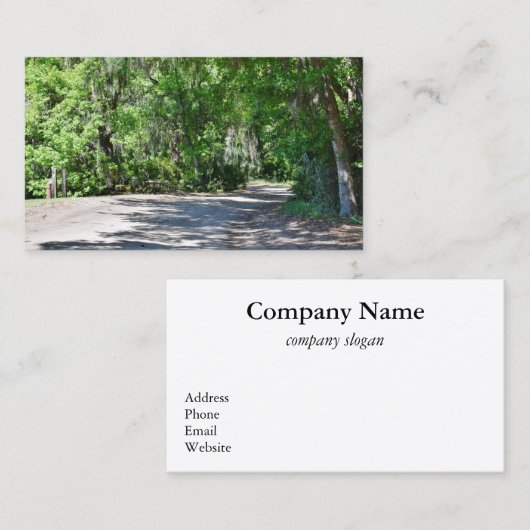 Cartes de visite de voyage (Devant / Derrière)