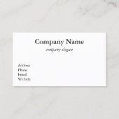 Cartes de visite de voyage (Dos)