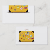 cartes de visite de voyage (Devant / Derrière)