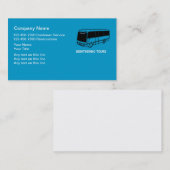 Cartes de visite de voyage (Devant / Derrière)