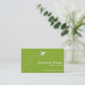 Cartes de visite de voyage modernes et simples (Debout devant)