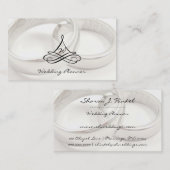 Cartes de visite de wedding planner (Devant / Derrière)
