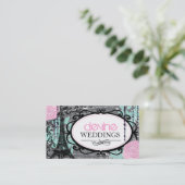 Cartes de visite de wedding planner (Debout devant)