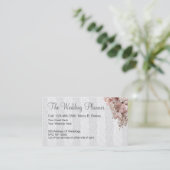 Cartes de visite de wedding planner (Debout devant)