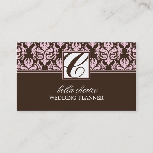 Cartes de visite de wedding planner (Devant)