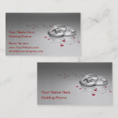 Cartes de visite de wedding planner (Devant / Derrière)