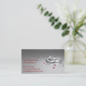 Cartes de visite de wedding planner (Debout devant)