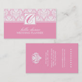 Cartes de visite de wedding planner (Devant / Derrière)