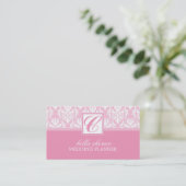 Cartes de visite de wedding planner (Debout devant)