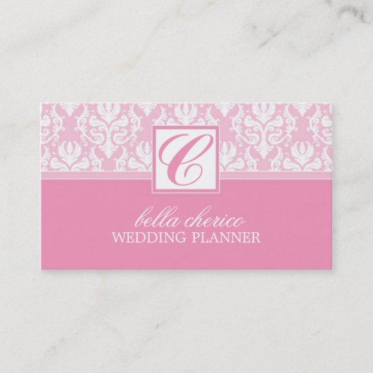 Cartes de visite de wedding planner (Devant)