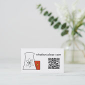 cartes de visite de Whatisnuclear.com (Debout devant)