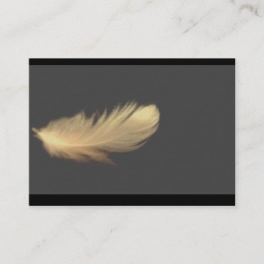 Cartes de visite de WingThick de plume (Devant)