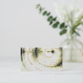 Cartes de visite de zodiaque d'argent d'astrologie (Debout devant)