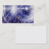 Cartes de visite de zodiaque d'argent d'astrologie (Devant / Derrière)