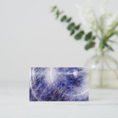 Cartes de visite de zodiaque d'argent d'astrologie (Debout devant)