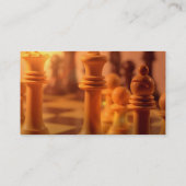 Cartes de visite d'échecs de jeu (Dos)