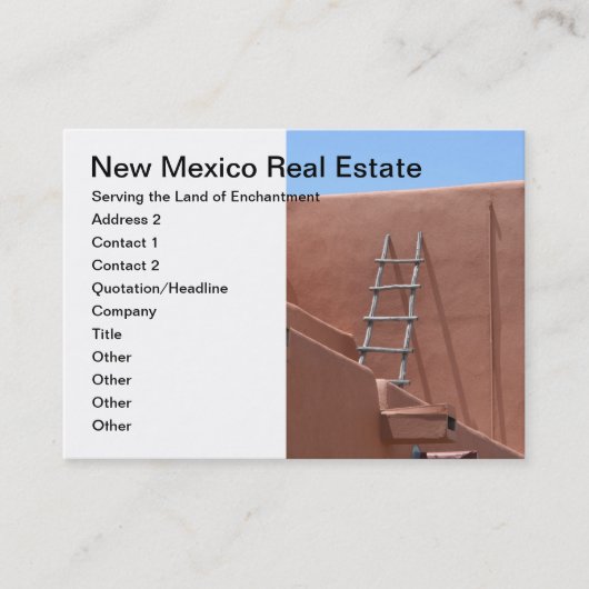 Cartes de visite d'échelle d'Adobe (Devant)