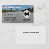 Cartes de visite d'école de conduite (Devant / Derrière)
