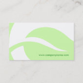 Cartes de visite d'écologiste (Dos)