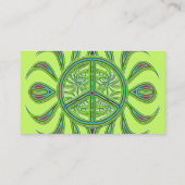 CARTES DE VISITE DÉCORATIFS DE SIGNE DE PAIX (Dos)