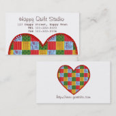 Cartes de visite d'édredon de peinture de (Devant / Derrière)