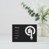 Cartes de visite Deejay (Debout devant)