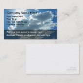 Cartes de visite d'église (Devant / Derrière)